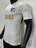 24-25 Millonarios Away Player Version Soccer Jersey