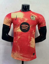 24-25 BAR Orange Special Edition Player Soccer Jersey