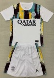24-25 PSG White Concept Edition Kids Soccer Jersey