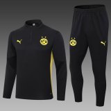 24-25 Dortmund High Quality Half Pull Tracksuit
