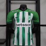 24-25 Atletico Nacional Home Player Version Soccer Jersey