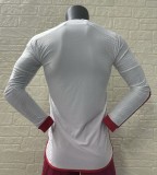 24-25 Flamengo Away Long Sleeve Player Version Soccer Jersey