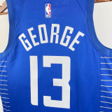 22-23 Clippers GEORGE #13 Blue Top Quality Hot Pressing NBA Jersey
