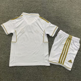2011-2012 RMA Home Retro Kids Soccer Jersey
