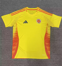 2024 Colombia Home Fans Version Soccer Jersey