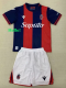 24-25 Bologna Home Kids Soccer Jersey