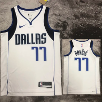 22-23 Dallas Mavericks DONCIC #77 White Home Top Quality Hot Pressing NBA Jersey