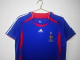 2006 France Home Retro Soccer Jersey