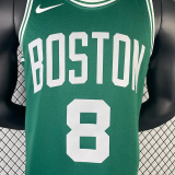 22-23 CELTICS PORZINGIS #8 Green Top Quality Hot Pressing NBA Jersey