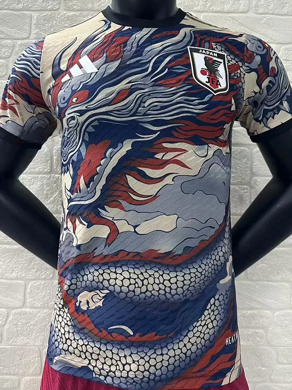 24-25 Japan Khaki Blue Special Edition Player Version Soccer Jersey