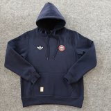 2024 Bayern Dark blue Fleece Hoodie
