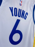 22-23 WARRIORS YOUNG #6 White Top Quality Hot Pressing NBA Jersey