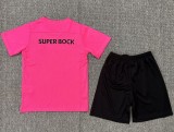 24-25 Sporting Lisbon Pink Kids Soccer Jersey