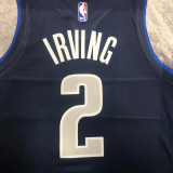 Dallas Mavericks IRVING #2 Black Snow mountain Top Quality Hot Pressing NBA Jersey