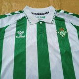 24-25 Real Betis Home Long sleeves Fans Soccer Jersey