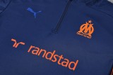 24-25 Marseille High Quality Half Pull Tracksuit