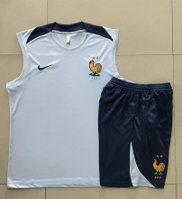 24-25 France High quality Tank Top And Shorts Suit