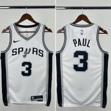 24-25 SA Spurs Top Quality Hot Pressing NBA Jersey