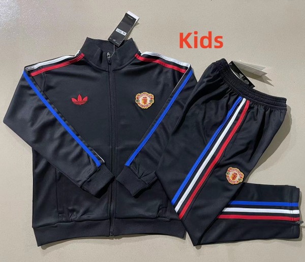 24-25 Man Utd High Quality Kids Jacket Tracksuit