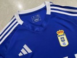 24-25 Real Oviedo Home Fans Soccer Jersey