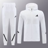 2024 AD White Hoodie Jacket Tracksuit