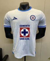 24-25 Cruz Azul Away Player Version Soccer Jersey