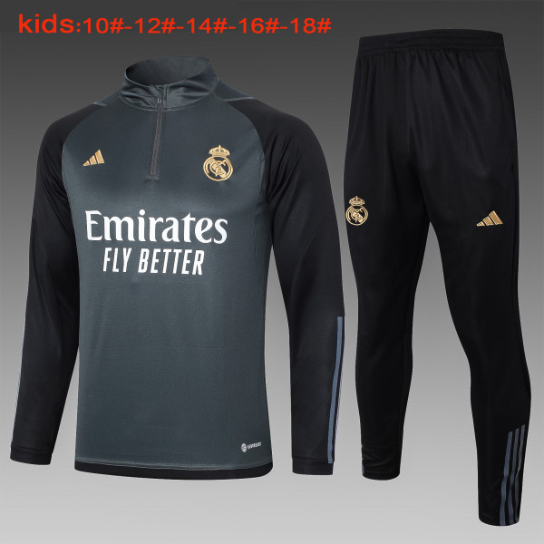 23-24 RMA High Quality Kids Half Pull Tracksuit
