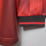 1996 Man Utd Home Long Sleeve Retro Soccer Jersey