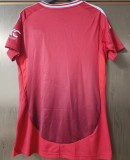 24-25 Man Utd Home Women Fans Soccer Jersey