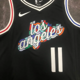 22-23 Clippers WALL #11 Black City Edition Top Quality Hot Pressing NBA Jersey