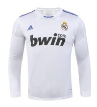 2010-2011 RMA Home Long sleeves Retro Soccer Jersey