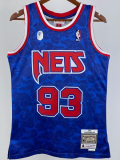 2023 NETS & BAPE #93 Blue Top Quality Hot Pressing NBA Jersey