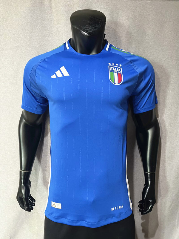 2024 Italy European Cup Home Player Version Soccer Jersey