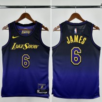 24-25 Lakers Top Quality Hot Pressing NBA Jersey