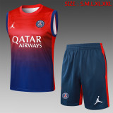 24-25 PSG High quality Tank Top And Shorts Suit