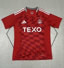 24-25 Aberdeen Home Fans Soccer Jersey