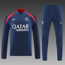 24-25 PSG High Quality Half Pull Tracksuit