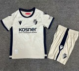 24-25 Osasuna Away Kids Soccer Jersey