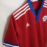 21-22 Chile Home Fans Soccer Jersey
