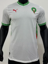 24-25 Morocco Away Player Version Soccer Jersey