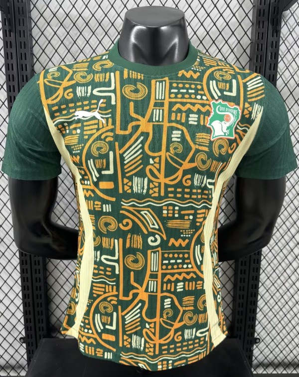 24-25 Cote d'Ivoire Special Edition Players Version Soccer Jersey