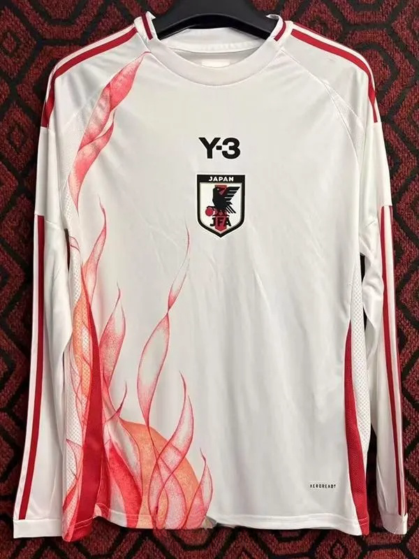 24-25 Japan Away Long Sleeve Soccer Jersey