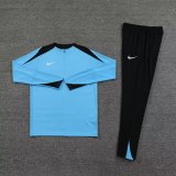 2024 NK Blue Half Pull Tracksuit 