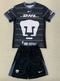 24-25 Pumas UNAM Black GoalKeeper Kids Soccer Jersey