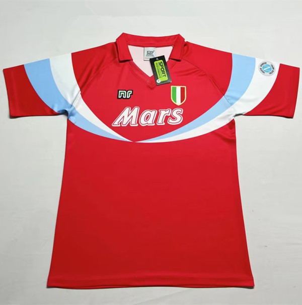 1990-1991 Napoli Away Retro Soccer Jersey