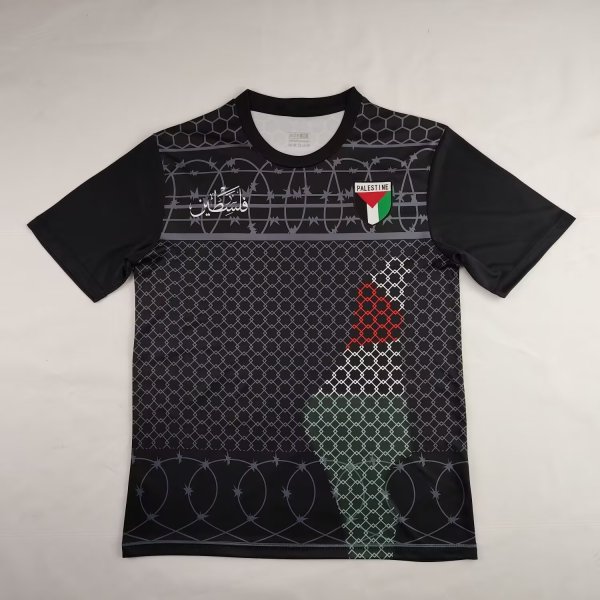2024 Palestine Fans Version Soccer Jersey