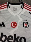 24-25 Beşiktaş J.K. Home Fans Soccer Jersey