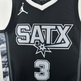 24-25 SA Spurs Top Quality Hot Pressing NBA Jersey