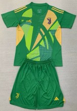 24-25 JUV Green Goalkeeper Kids Soccer Jersey