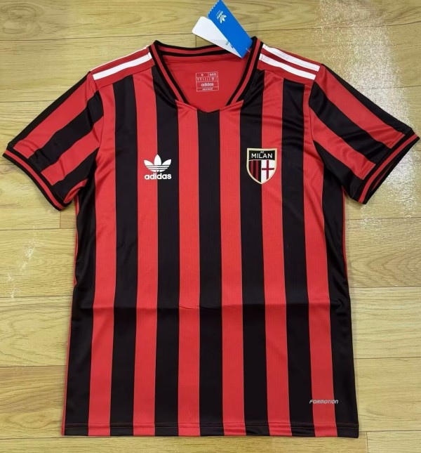 24-25 ACM Red Black Special Retro Edition Fans Soccer Jersey